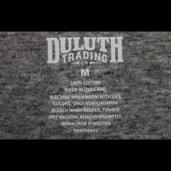 Duluth Trading Co Women's Longtail T Long Sleeve Crew Pullover Shirt MEDIUM NWT - Picture 5 of 5